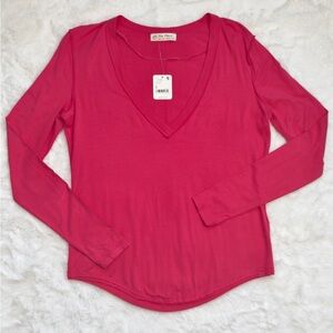 NWT Free People Moon Dance long sleeve v-neck
